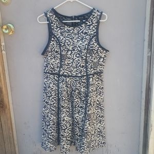 Nicole by Nicole Miller Floral A Line Dress